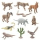 thumbnail image 1 of 11x figuras de animales de alta simulación hechas a mano figuras de animales de la selva en miniatura para regalo de cumpleaños escena de Hugo estatuilla de animales, 1 of 5