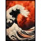 thumbnail image 1 of Fundas para Cartas Realm Guard Gran Ola de Fuego Mate 105 unidades, 1 of 2