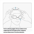 thumbnail image 2 of Gafas de Natación Rosas Tapones para los Oídos Integrados Gafas de Natación Impermeables y Antivaho para Hombres y Mujeres (Luz ), 2 of 5