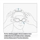 thumbnail image 2 of Como Se Muestra Gafas de Natación Tapones para los Oídos Integrados Gafas de Natación Impermeables y Antivaho para Hombres y Mujeres (Luz ), 2 of 5