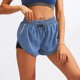 thumbnail image 1 of Pantalones cortos de deporte para mujer Nuevas mujeres Bufanda de gasa Estampado floral Contraste Pa Abody Pantalones cortos de deporte para mujer, 1 of 7