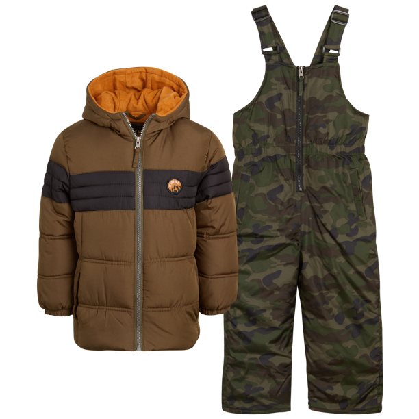 iXtreme Boys’ Snowsuit 2 Piece Heavyweight Insulated Ski Jacket and