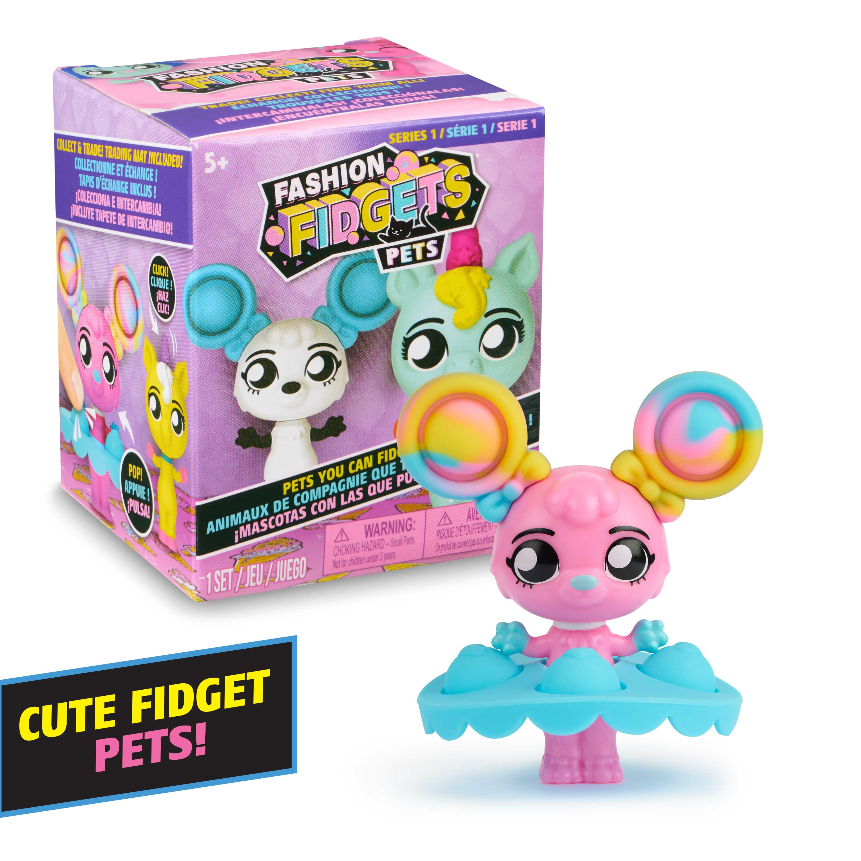 Fashion Fidgets Pets Collectible Pet Doll by WowWee (1 Doll Included), Ages - Walmart.com