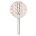 thumbnail image 1 of Matamoscas eléctrico 4 en 1, automático, portátil, de mano, para dormitorio, patio, camping, color beige, 1 of 12
