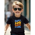 thumbnail image 5 of 100th Days of School T-Shirt for Kindergarten Toddler Boys and Girls - Soft 100% Cotton Round Neck Short Sleeve, Breathable Regular Fit with "Kindergarten Team" Graphic, 5 of 5