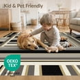 thumbnail image 4 of ODIKA Alfombras Minimalist Rectangular Covering Details Para Habitacion Easy Care Kids Safe for Small Living Room, Playroom, Bedroom, 4 of 7