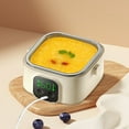 thumbnail image 4 of Huanglei Cordless Lunch Container 25W Battery Powered Food Warmer Heater 800ml 7 Gears Timer Fast Heating Home Portable For Camping Travelling School，USB HeaContainerting, 4 of 9