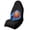 Blue Flame Basketball Design, variant on POLERO Blue Camouflage Car Seat Towel Cover Universal, Microfiber Terry Cloth Liner for Bucket Seat, Suitable for Vans Trucks and Daily Drivers