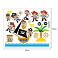 thumbnail image 3 of Vinil Decorativo Infantil Changos Barco Pirata Sala Estancia Dara Baby Syene VinDe177, 3 of 5