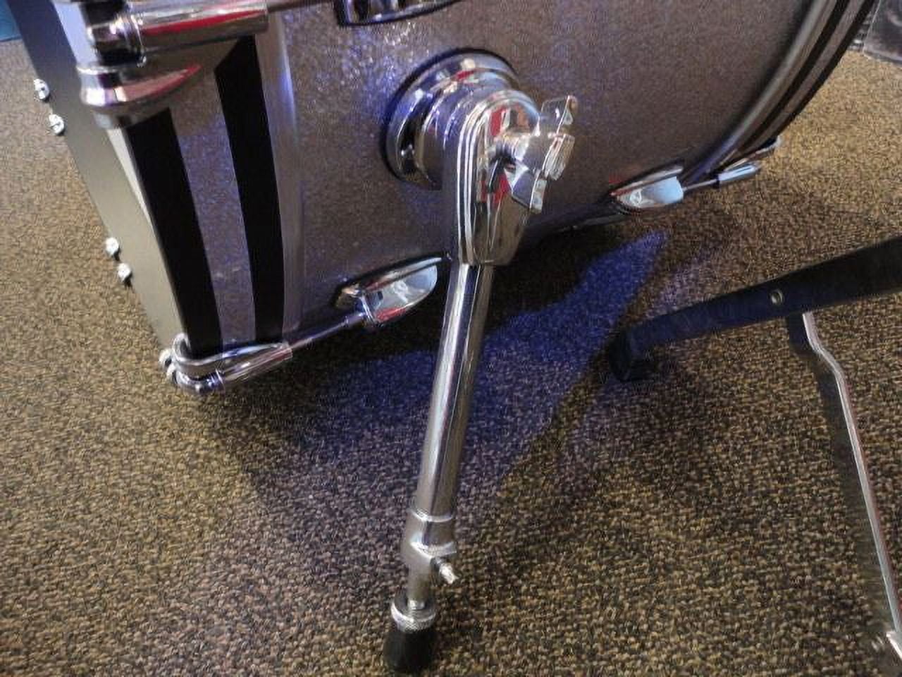 Ludwig Classic Maple Fab 3-Piece Drum Shell Pack - Silver Sparkle