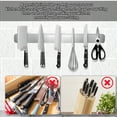 thumbnail image 5 of Aovky Magnet Knife Strip for Wall, No Drilling Magnetic Knife Holder for Kitchen Tool Organizer, 15.6 in, 5 of 10