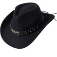 thumbnail image 1 of Sombrero vaquero para niños sombrero vaquero con hebilla sombrero vaquero para fiestas, 1 of 8