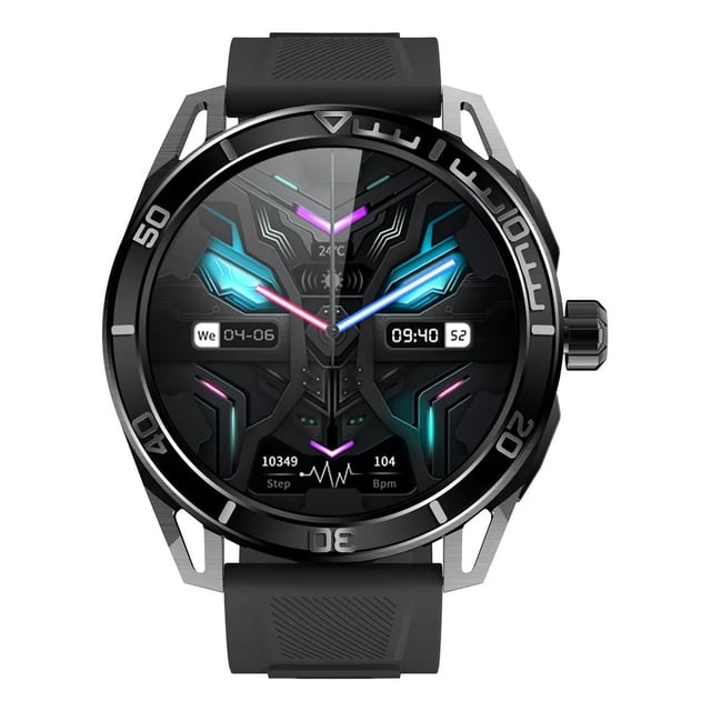 Reloj Smartwatch Fralugio Sport HD30 Full Touch NFC 1.43´ AMOLED IPS Negro