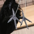 thumbnail image 6 of Topumt 6 Pack Halloween Black Feathered Crows, Halloween Fake Bird Decoration Halloween Ravens Decor Props, 6 of 6