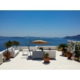 thumbnail image 2 of California Umbrella 9' Cantilever Umbrella in Capri, 2 of 4