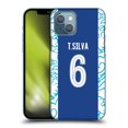 thumbnail image 1 of Head Case Designs Officially Licensed Chelsea Football Club 2022/23 Players Home Kit Thiago Silva Hard Back Case Compatible with Apple iPhone 13, 1 of 7