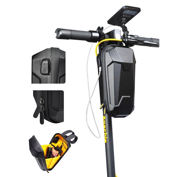 Bolso para scooter SYNAGY de 4 L impermeable con puerto de carga USB
