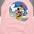 thumbnail image 3 of Disney - Minnie Ski - Toddler & Youth Girls Raglan Graphic T-Shirt, 3 of 5