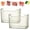 Green, 2L, variant on 2026 New Crystal Clear Freezer Storage Bins, Stackable Clear Plastic Organizer Containers for Freezer and Fridge, Durable Food Storage for Kitchen Organization