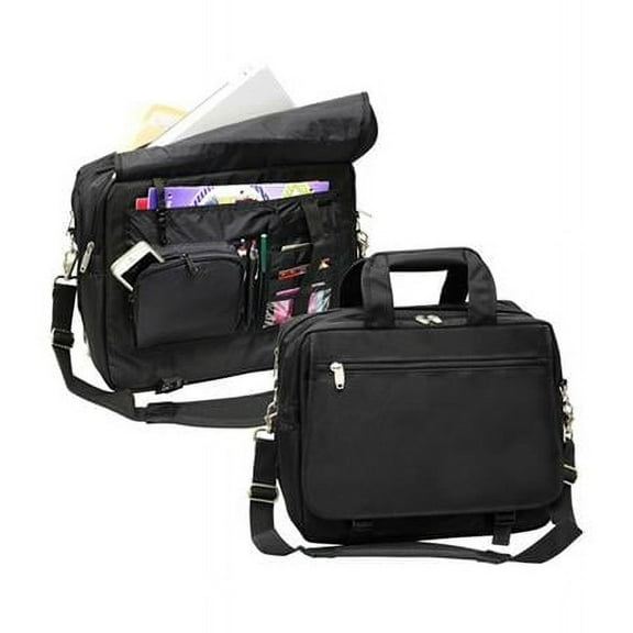 EXPANDABLE SOFTSIDE COMPUTER/LAPTOP BRIEFCASE