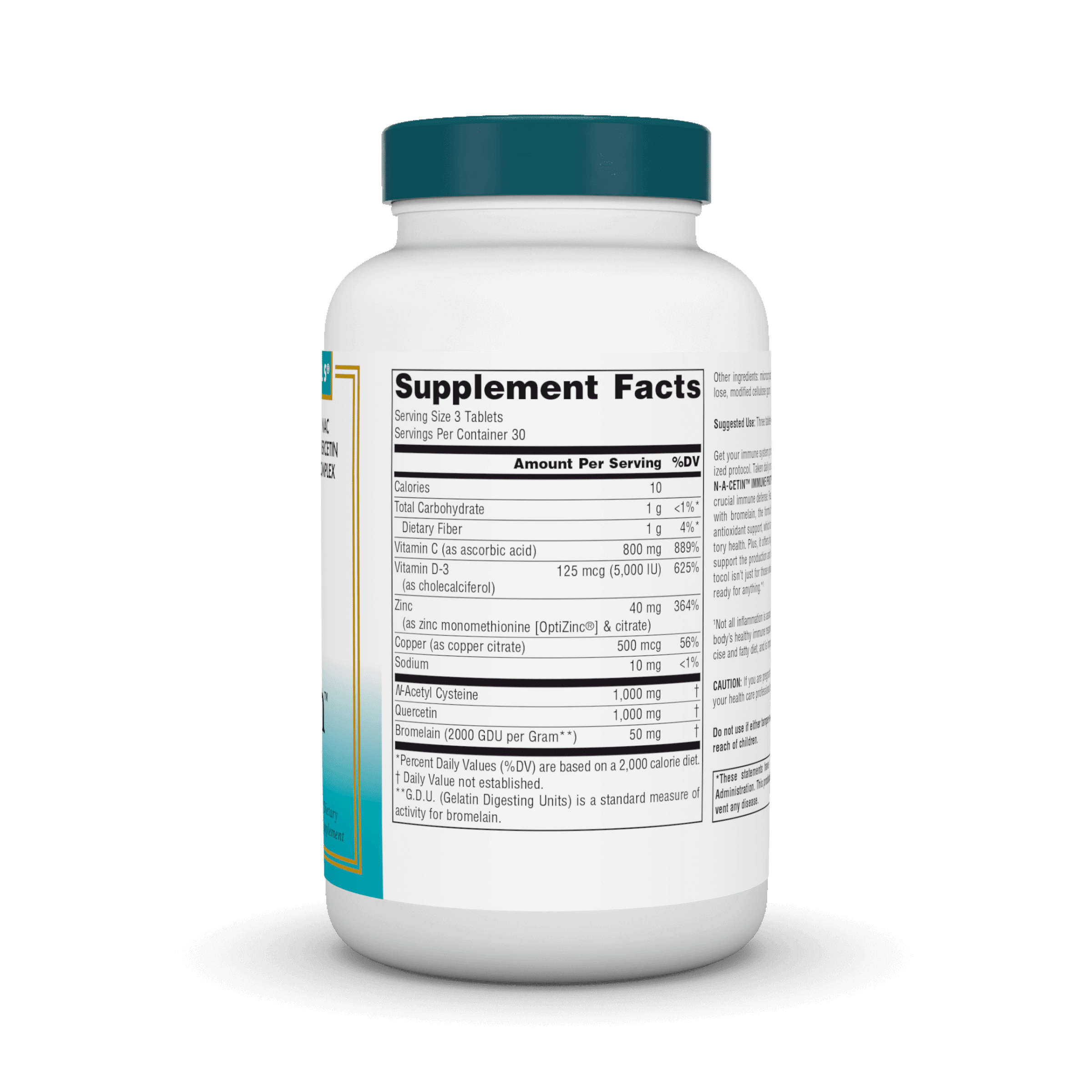 Wellness N-A-Cetin Immune Protocol (90 Tablets)