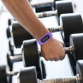 thumbnail image 3 of EeaseMX Reloj deportivo multifunción con podómetro LED y control de calorías, color morado, 3 of 7