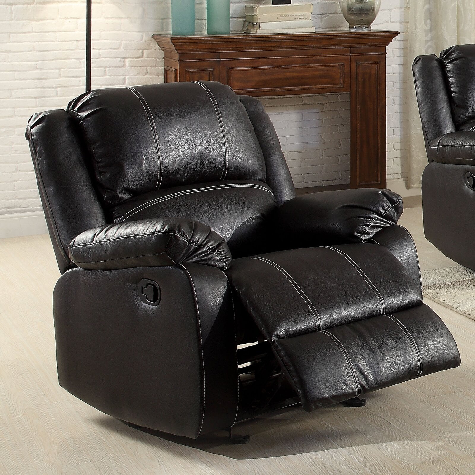 Swinford Manual Rocker Recliner, Base Type Rocker, Seat Height (Inches