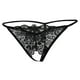 thumbnail image 4 of Bragas de Encaje para Mujer Ropa Interior Sin Entrepierna s Calzoncillos de Lencería Negro Soledad tanga ropa interior para mujeres, 4 of 10