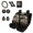 America 250 Bald Eagle Theme, variant on HELLHERO 12 Pack Automotive Interior Full Set, Angry Wolf Print, Car Seat Covers, Steering Wheel Cover, Seat Belt Pads, Car Coasters, Armrest Cover, Keychains for Car SUV