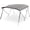 Gray, variant on SereneLife 3 Bow Bimini Top - 2 Straps and 2 Rear Support Poles with Marine-Grade 600D Polyester Canvas (Gray)