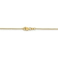 thumbnail image 4 of 14K Yellow Gold necklace Box chain 18 in 0.95 mm .95mm Twisted, 4 of 5