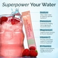 thumbnail image 2 of BrainMD Smart Electrolytes Sugar-Free Hydration Drink Mix, Raspberry, 20 Stick Packs, 2 of 6