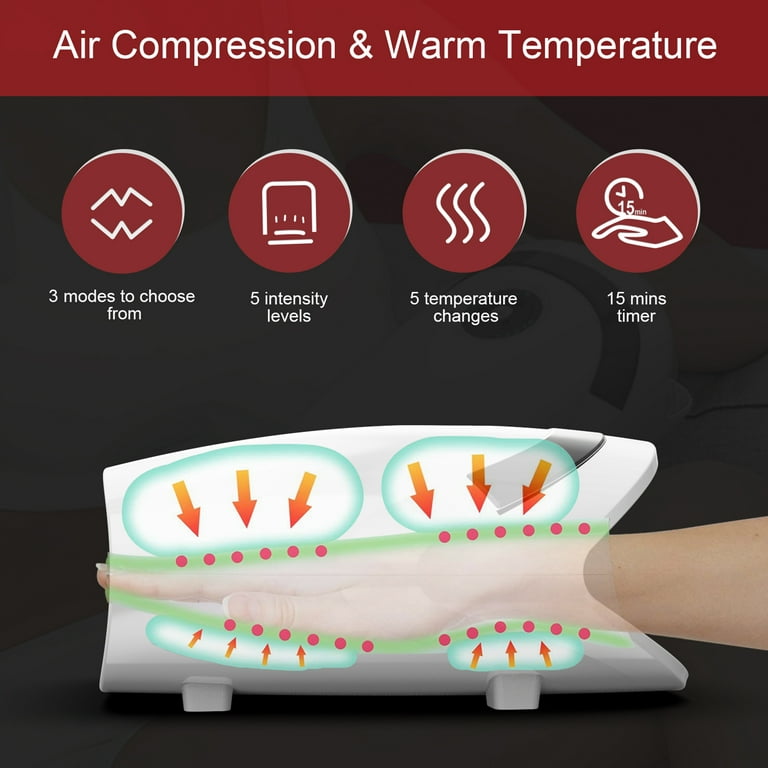  COMFIER Hand Massager with Heat and Compression, Rechargeable  Hand Massager for Arthritis and Carpal Tunnel with APP Control, Birthday  Gifts for Women Men : Health & Household