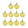 thumbnail image 1 of 20pcs DIY Jewelry Pendant Supplies Round Jewelry Trays Covers Kit Handmade Necklace Chian Accessories (25mm), 1 of 4