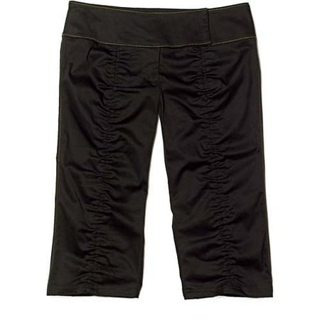 Metro7 - Women's Ruched Crop Pant