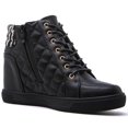 thumbnail image 4 of GLOBALWIN Women's Ankle Boots Black/Zebra Stripe Wedge Sneakers For Women 7M, 4 of 8