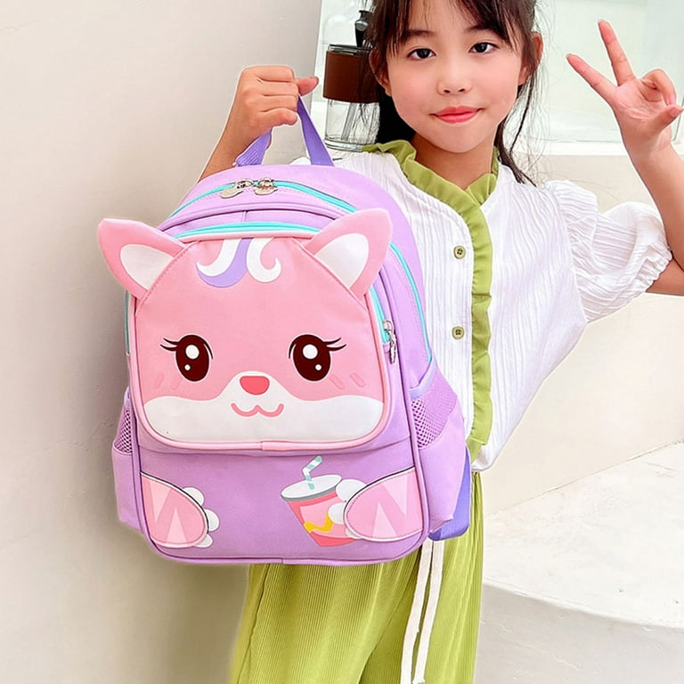 Kids Bags Shoulder Bags Cartoon Embroidered Plush One Shoulder Bag