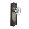 thumbnail image 4 of Nostalgic Warehouse Meaofc_Psg_234_Nk Vintage Fluted Crystal Flower Passage Door Knob Set, 4 of 6