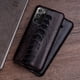 thumbnail image 2 of Funda de cuero genuino para teléfono Samsung Galaxy S22 S21 S10e Note 10 20 Ultra S8 S9 Plus, carcasa trasera de piel de avestruz de lujo Fivean unisex, 2 of 2