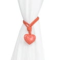 thumbnail image 6 of SPRING PARK Creative Heart Window Curtain Holdbacks, Decorative Rope Curtain Tieback Window Drape Holdbacks Holders for Home, Office, 6 of 7
