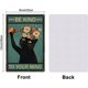 thumbnail image 2 of Letreros metálicos de gato negro, sé amable con tu mente, letrero de hojalata de gato, letreros divertidos para el baño, placa, arte de pared de metal con forma de animal., 2 of 9