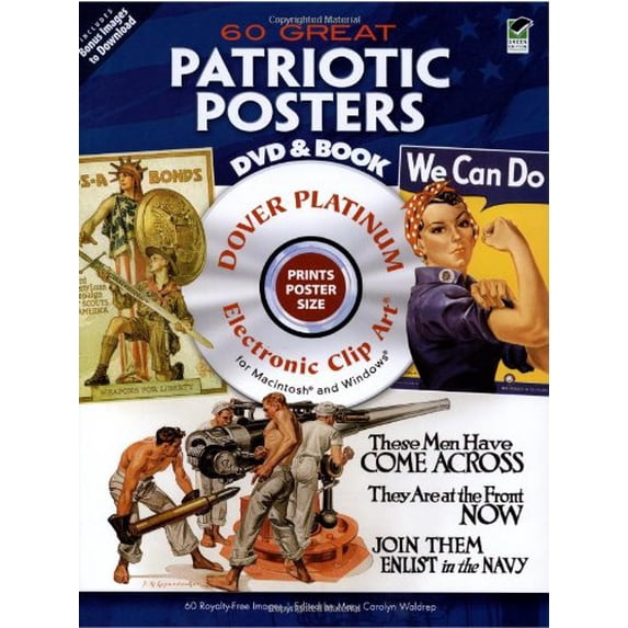 Pre-Owned 60 Great Patriotic Posters
