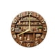 thumbnail image 2 of Reloj de pared redondo con diseño de taza de café y frijoles, silencioso y estético. 25 centímetros, 2 of 7
