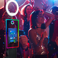 thumbnail image 3 of Portable Mirror Photo Booth Machine with 21.5inch Touch Screen Selfie Photo Booth Machine with RGB Light and Flight Case for Event, 3 of 9