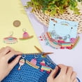 thumbnail image 3 of 24 Pcs Mexican Carnival Day Stitch Markers Sombrero/Racket/Horse Crochet Stitch Marker Charms Removable 304 Stainless Steel Clasps Locking Stitch, 3 of 5