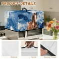 thumbnail image 6 of TSOVTHRID Watercolor Horse Blue Print Microwave Dust Cover Stain-Resistant Microwave Oven Grill Cover Dustproof Kitchen Machine Covers Case Protections for Toaster Oven, 18.25"W x 14.5"D x 11"H, S, 6 of 7