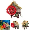 thumbnail image 3 of Waterwheel Hut Aquarium Big Water Wheel Landscaping, Rotatable Waterwheel Windmill Aquarium, For Aquarium Fish Tank, 3 of 7