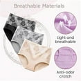 thumbnail image 5 of Bloomypink Bloomyfit Leak Proof Underwear for Women, Bloomyfit High Waist Incontinence PantiesTummy Control Panties, 5 of 7