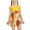 Yellow Child, variant on Family Matching Swimsuit Set High Waisted Mommy and Me Swimsuit Two Piece V Neck Girls Bikini Bathing Suit