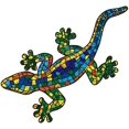 thumbnail image 3 of 3D Pattern Wooden-Puzzle, Adult Children Creative Animal Shaped Jigsaw Puzzle, Irregular Building Block Puzzle Educational Toy, Home Family Artwork Décor, Holiday Birthday Gift Set (A4, Chameleon), 3 of 7
